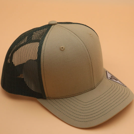 Kamel 815 Khaki/Green Mesh Trucker Hat