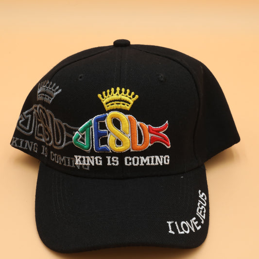Jesus King is Coming Ball Cap