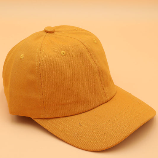 Dull Orange Faded "Dad" Ball Cap