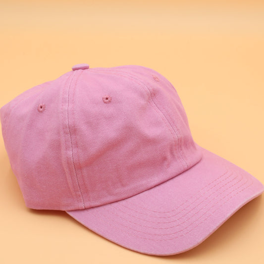 Pink Rose Faded "Dad" Ball Cap