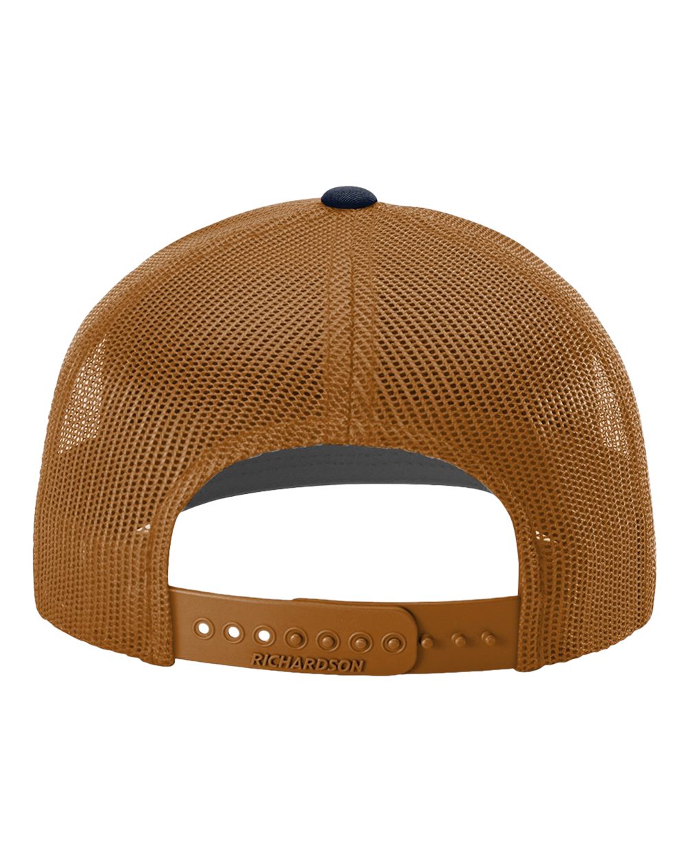 Navy/Carmel Richardson 112 Snapback Trucker Hat - "DAD"
