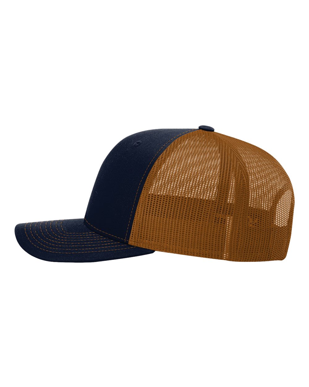 Navy/Carmel Richardson 112 Snapback Trucker Hat - "DAD"